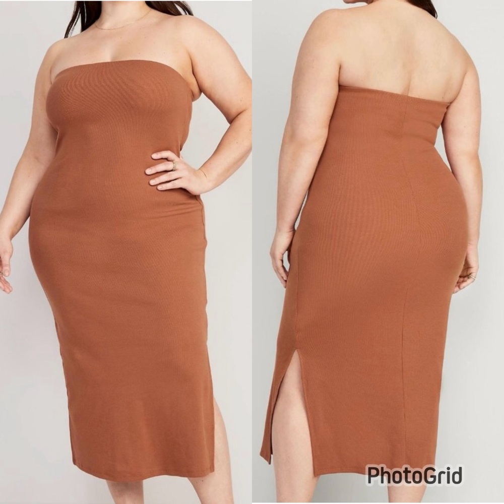 Old navy tube dress with slit size 4x